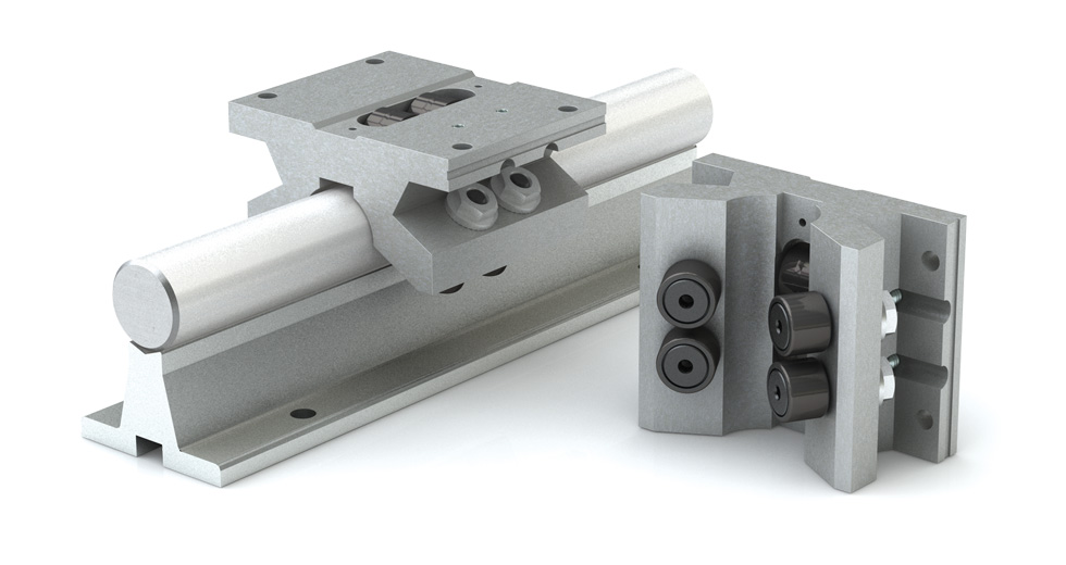 Product view of DPB (Inch) Double Roller Pillow Block