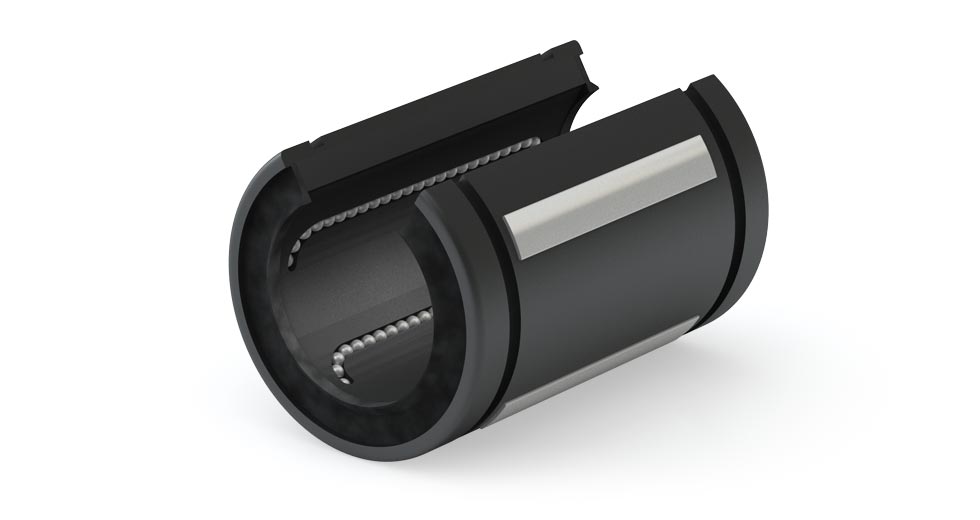 IPS-OP (Inch) Open Self-Aligning Linear Ball Bearing