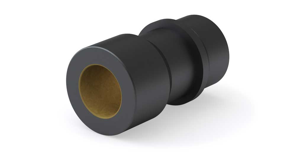 PACZC (Inch) Die Set Bushings, Flange Mount Compensated Plain Bearing