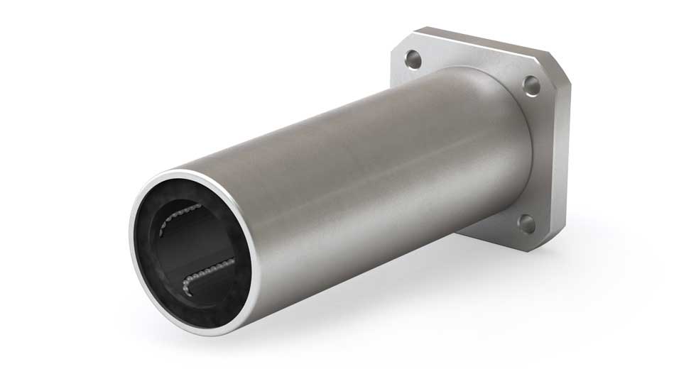 EPK-W (Metric) Square Flange Mount Wide Linear Ball Bearing