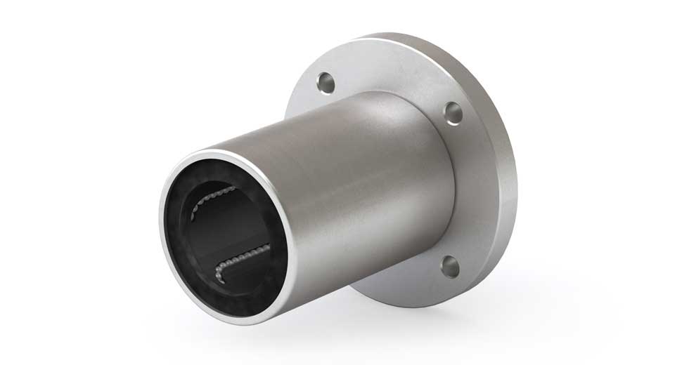 JPF (JIS) Round Flange Mount Linear Ball Bearing