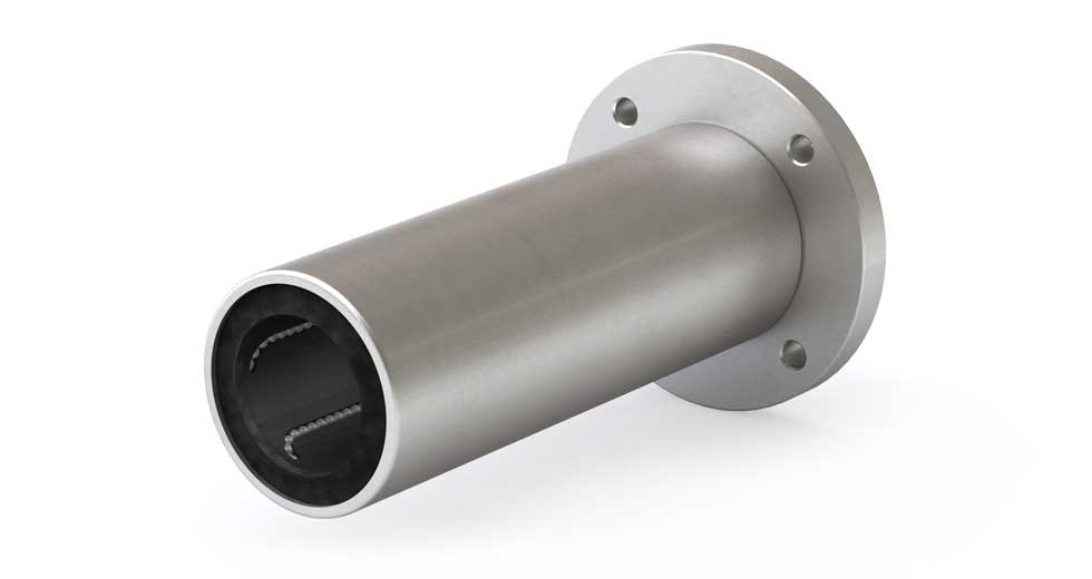 JPF-W (JIS) Flange Mount Wide Linear Ball Bearing