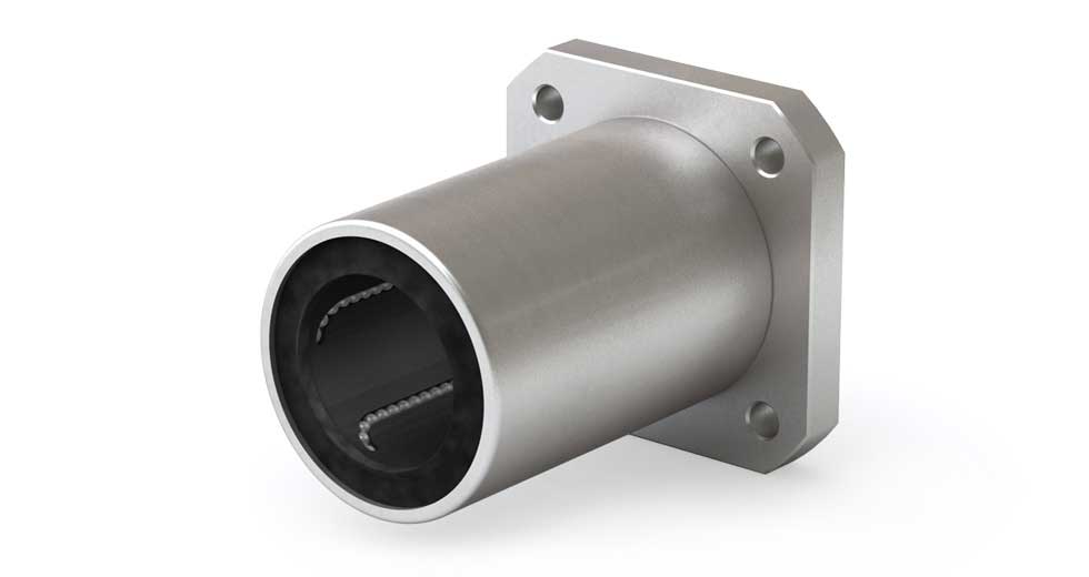 JPK (JIS) Square Flange Mount Linear Ball Bearing