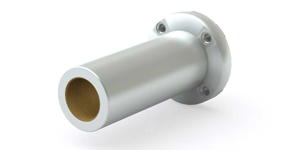 DFPMRC (Metric) Round Compensated Flange Double Bearing