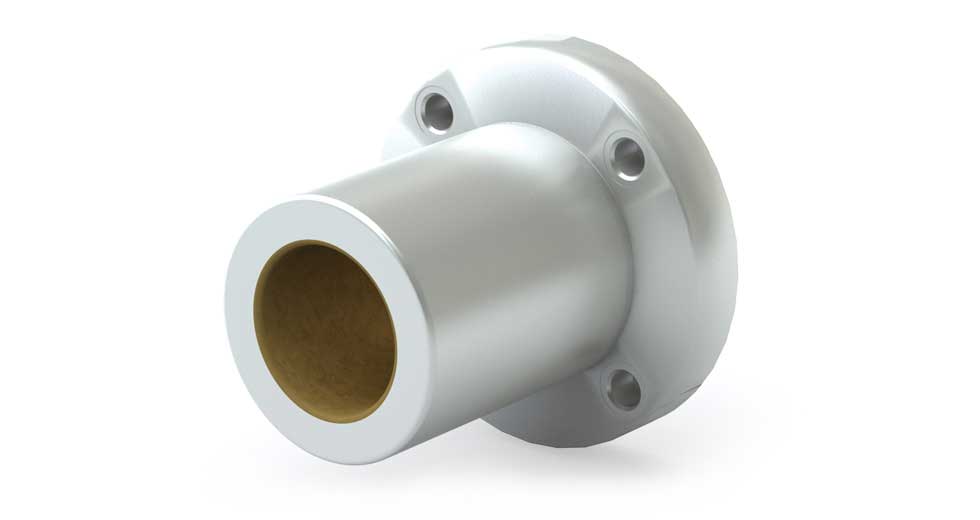 SFPMRC (Metric) Round Compensated Flange Single Bearing