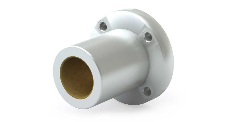 SFPMR (Metric) Round Flange Single Bearing