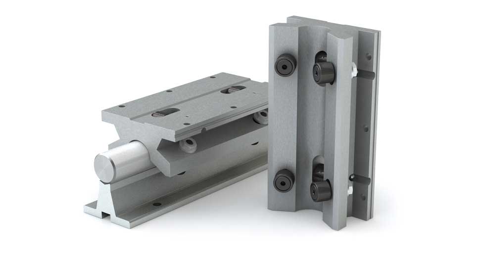 MTWN (Metric) Twin Roller Pillow Block