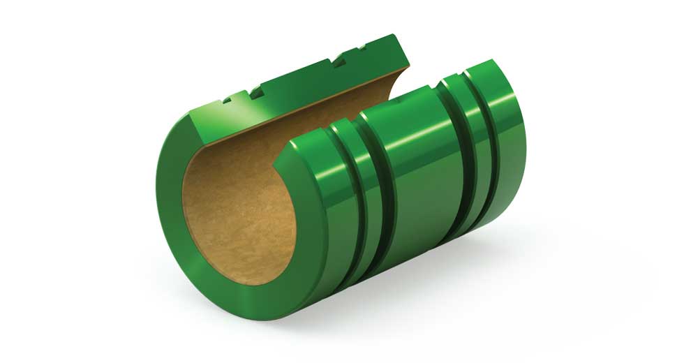 FJCN (JIS) Open Compensated Linear Plain Bearing
