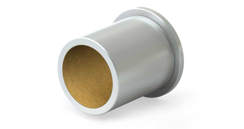 PSFM (Metric) Flanged Sleeve Linear Plain Bearing