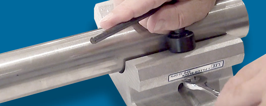 Roller Pillow Block Bearing Adjustment