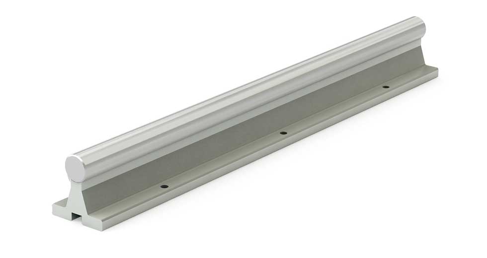 SRAM (Metric) Linear Shafting Aluminum Support Rail Assembly